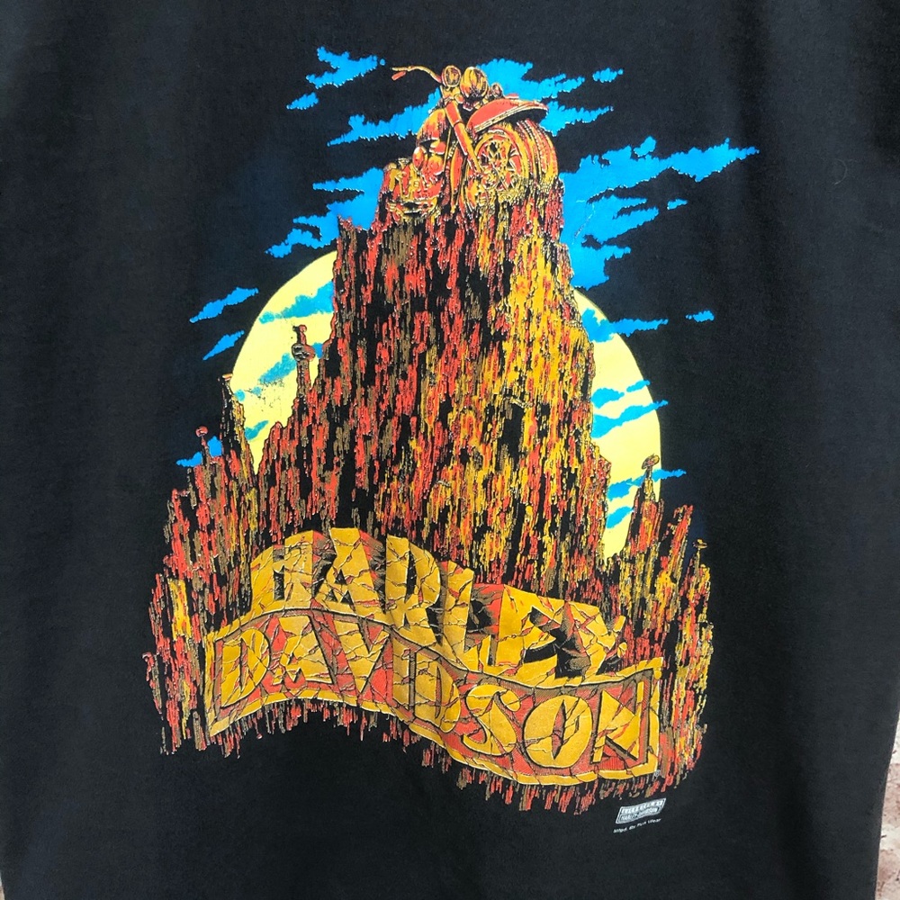 Harley-Davidson Sleeveless T Mountain Fun Wear XL - Picture 2 of 6
